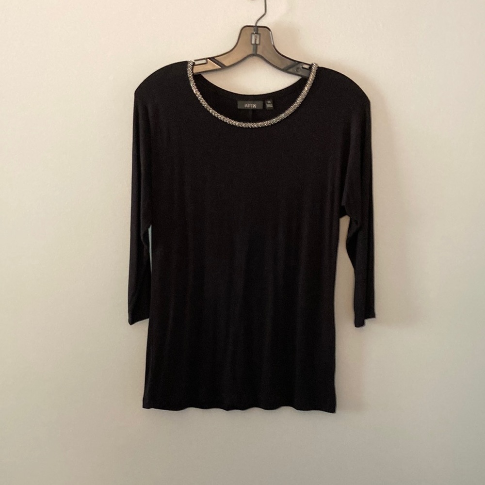 Apt 9 long sleeve top, XS, 95% Rayon, 5% Spandex